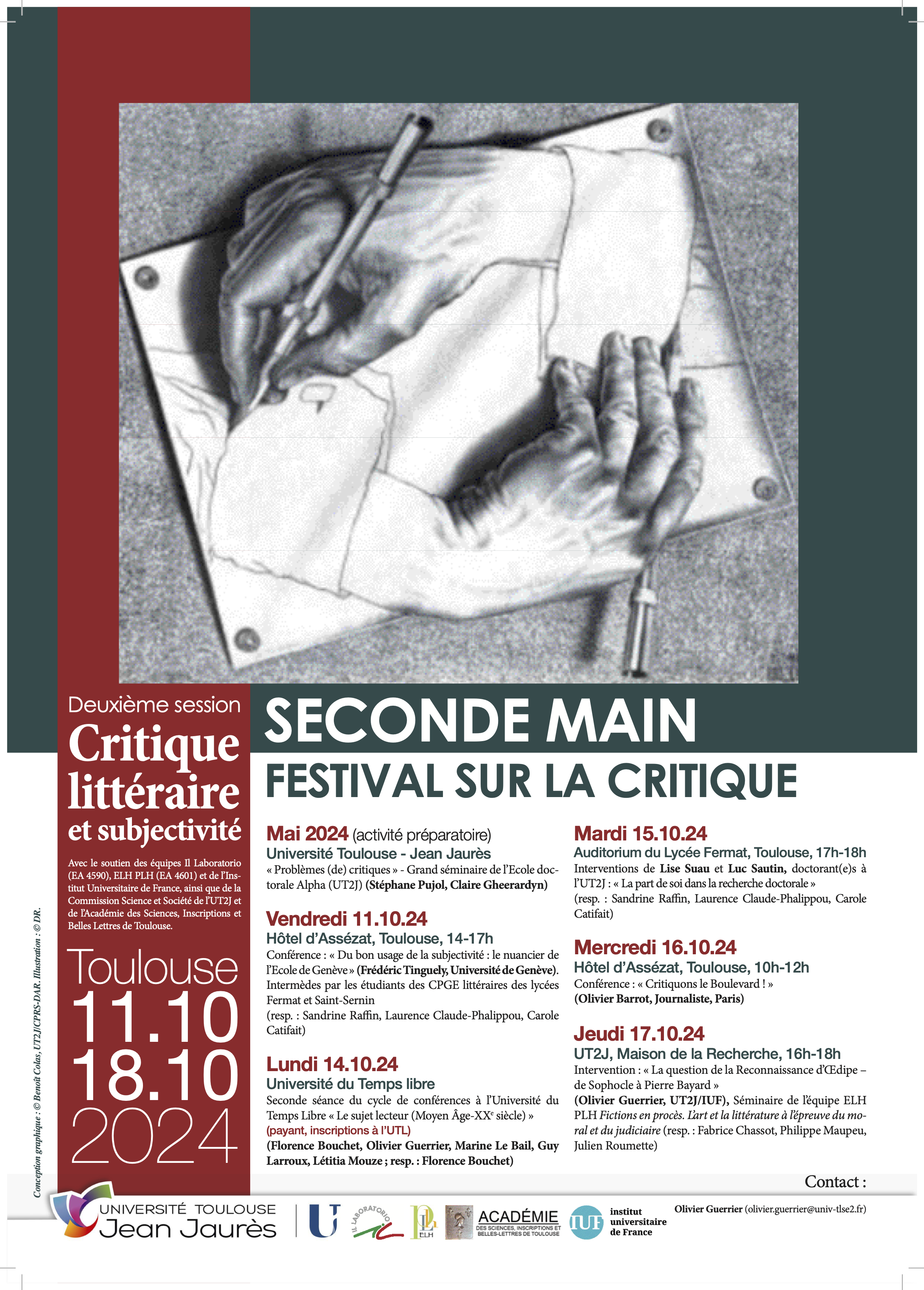 SECONDE MAIN FESTIVAL SUR LA CRITIQUE